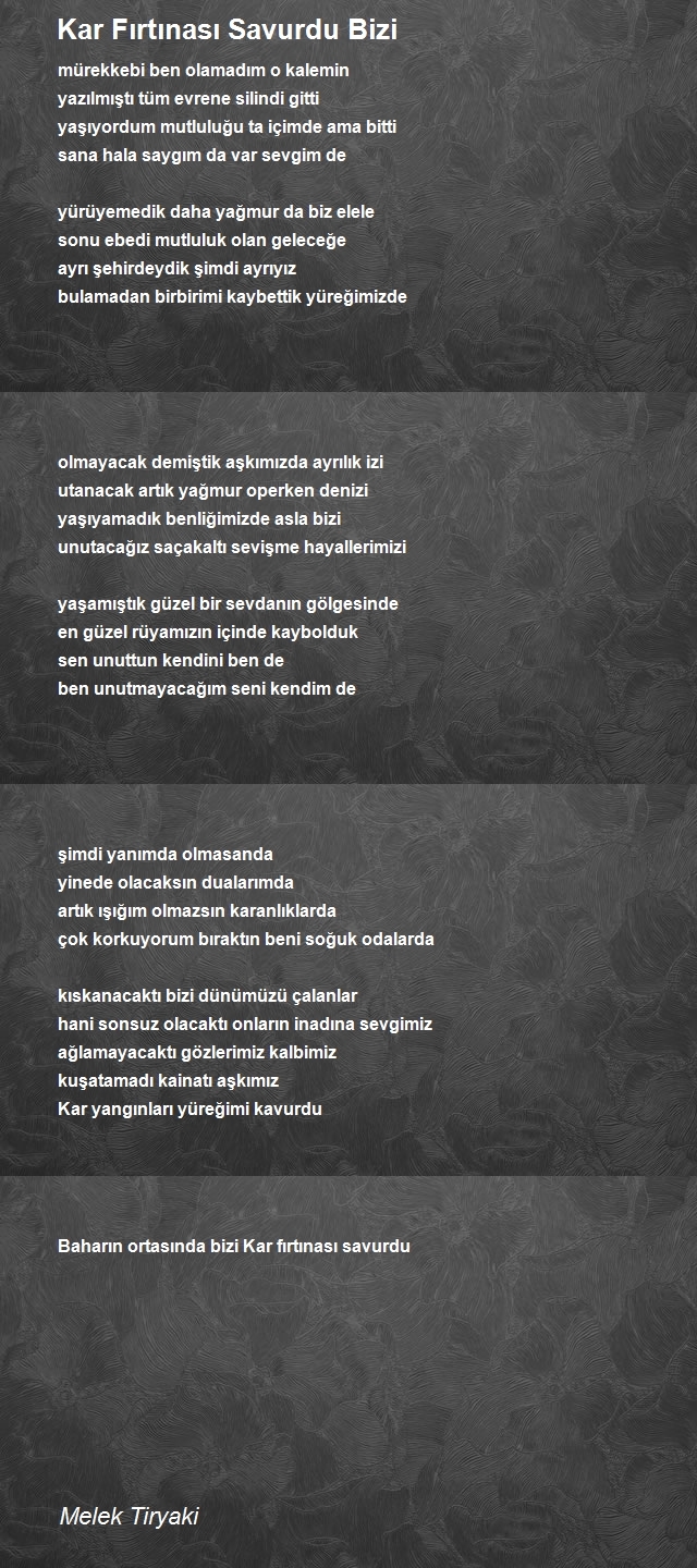 Kalbi Baharım