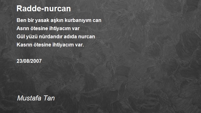 Mustafa Tan