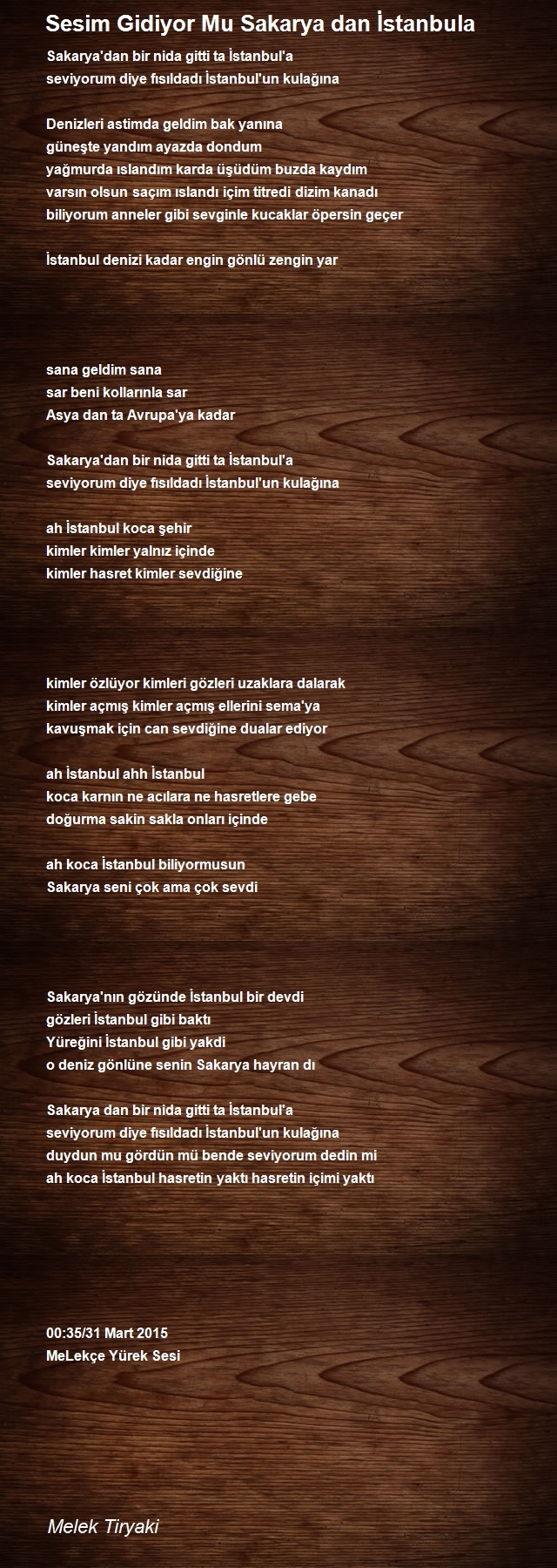 Kalbi Baharım