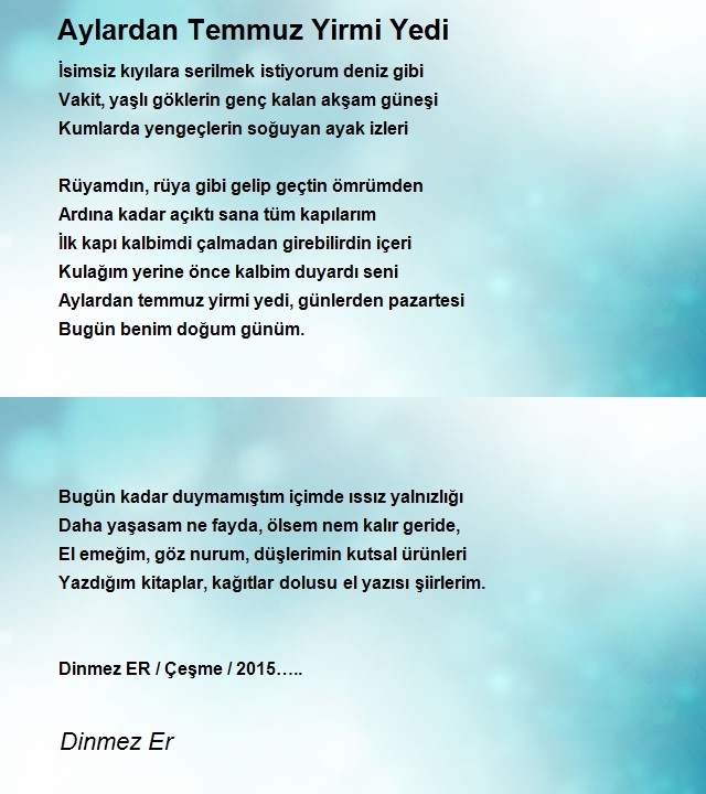 Dinmez Er