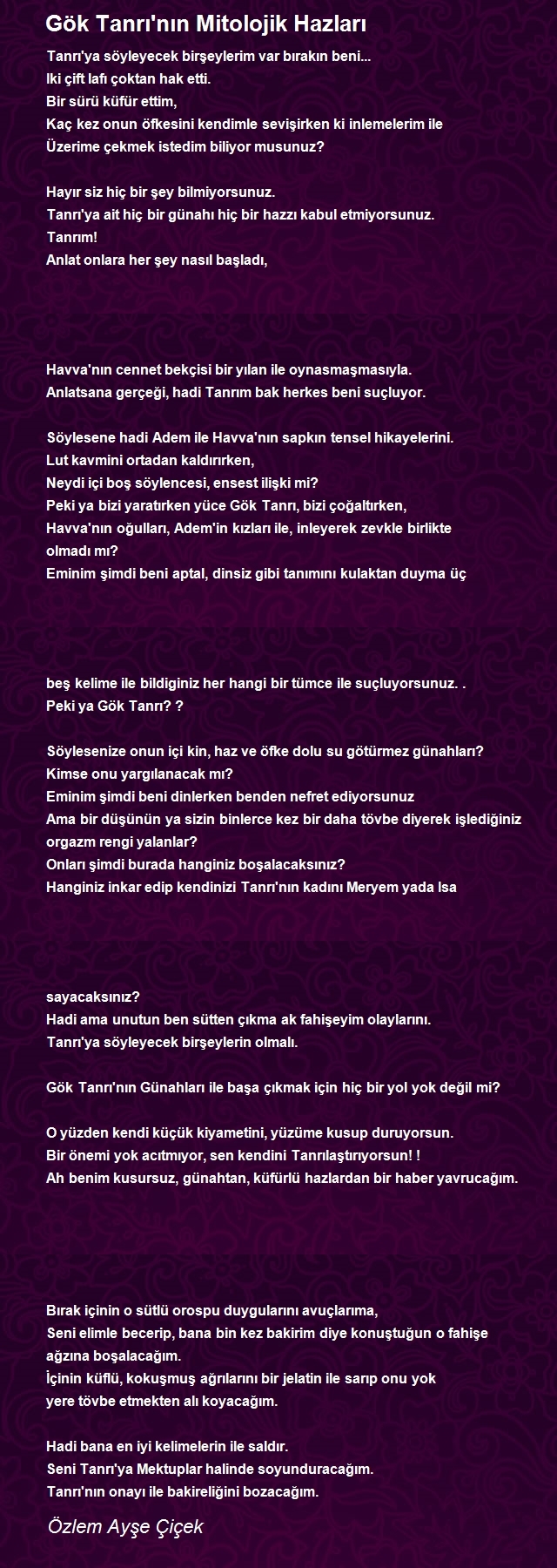 Özlem Ayşe Çiçek