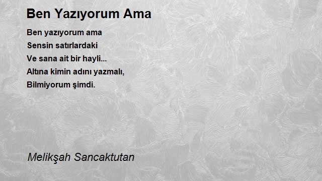 Melikşah Sancaktutan