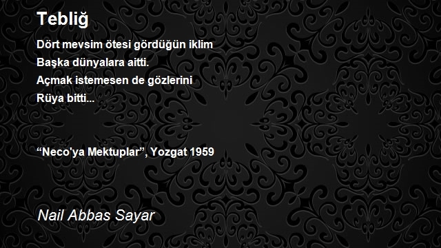Nail Abbas Sayar