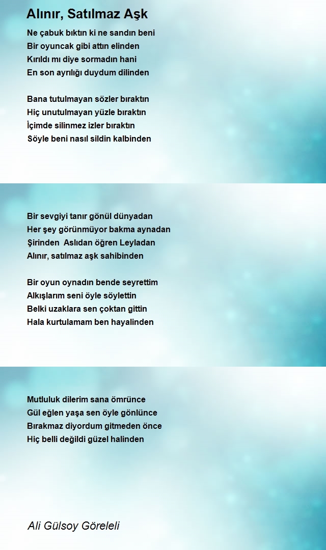 Ali Gülsoy Göreleli