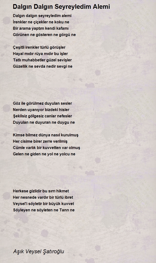 Aşık Veysel Şatıroğlu