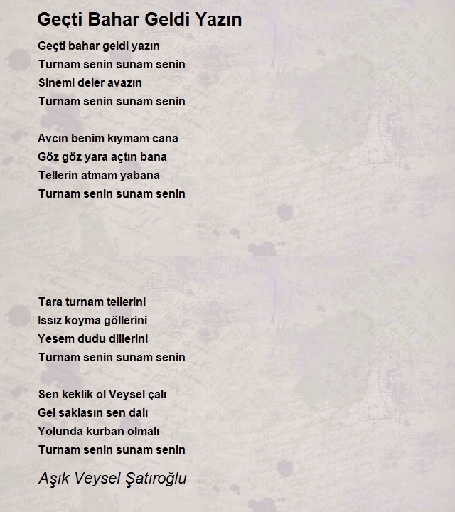 Aşık Veysel Şatıroğlu