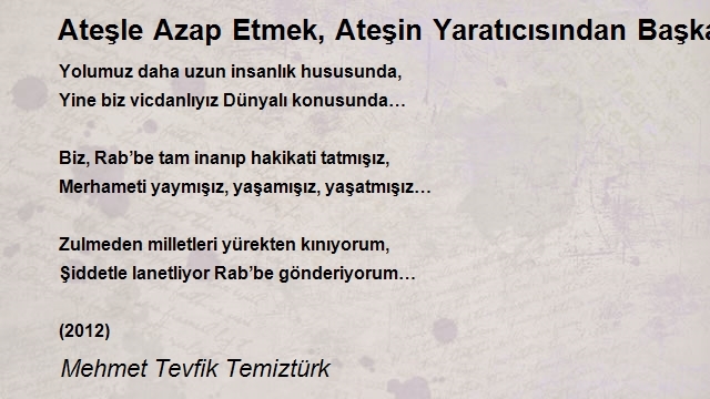 Mehmet Tevfik Temiztürk