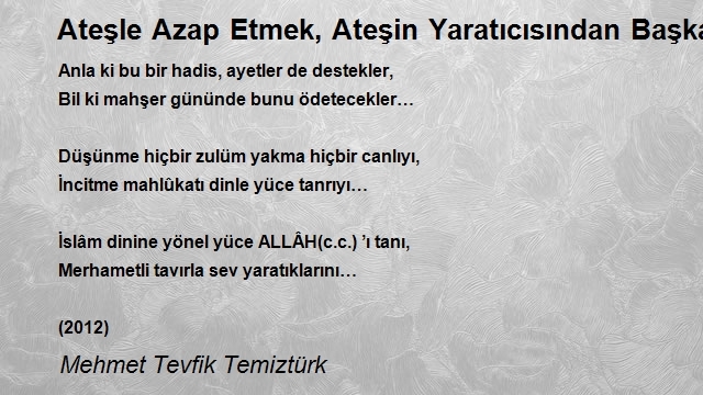 Mehmet Tevfik Temiztürk