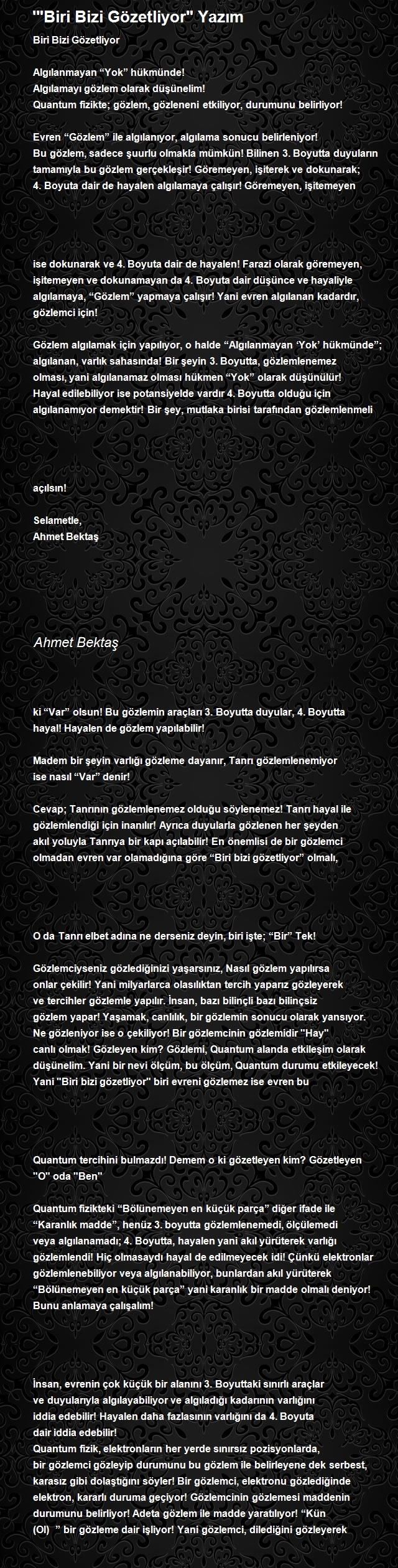 Ahmet Bektaş