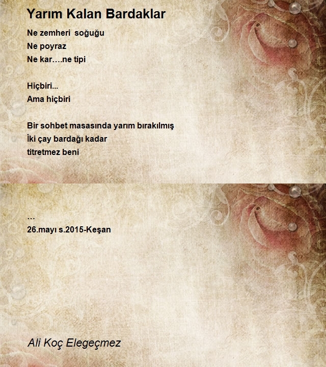 Ali Koç Elegeçmez