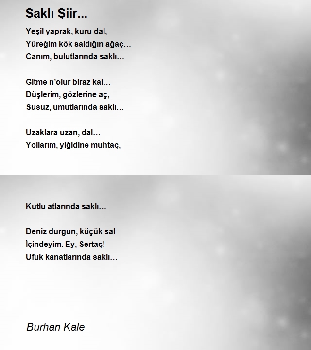 Burhan Kale