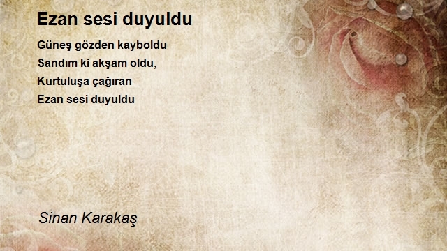 Sinan Karakaş