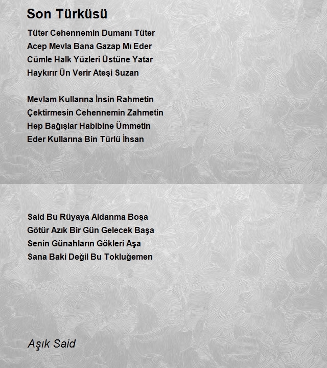 Aşık Said