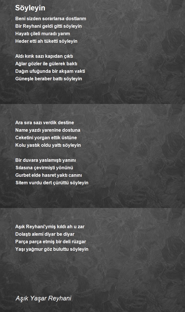 Aşık Yaşar Reyhani