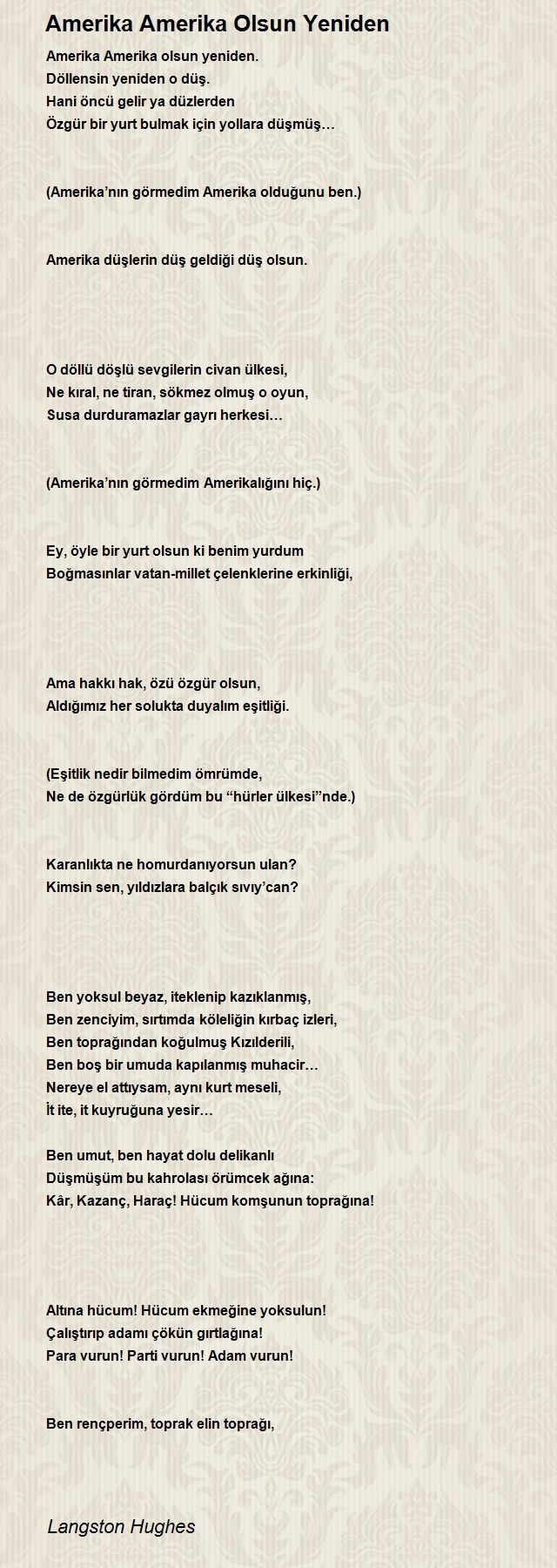 Langston Hughes