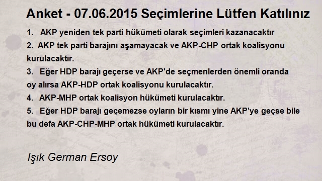 Işık German Ersoy
