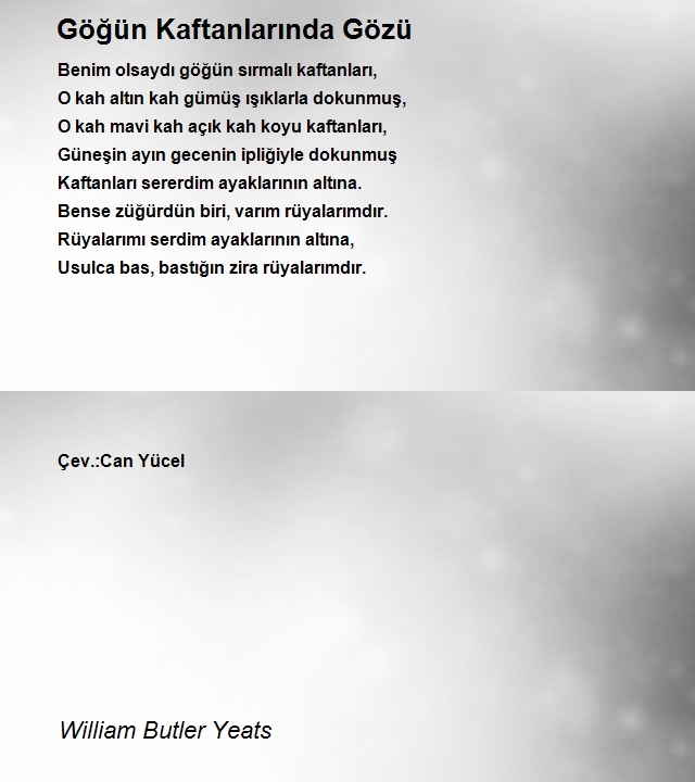 William Butler Yeats