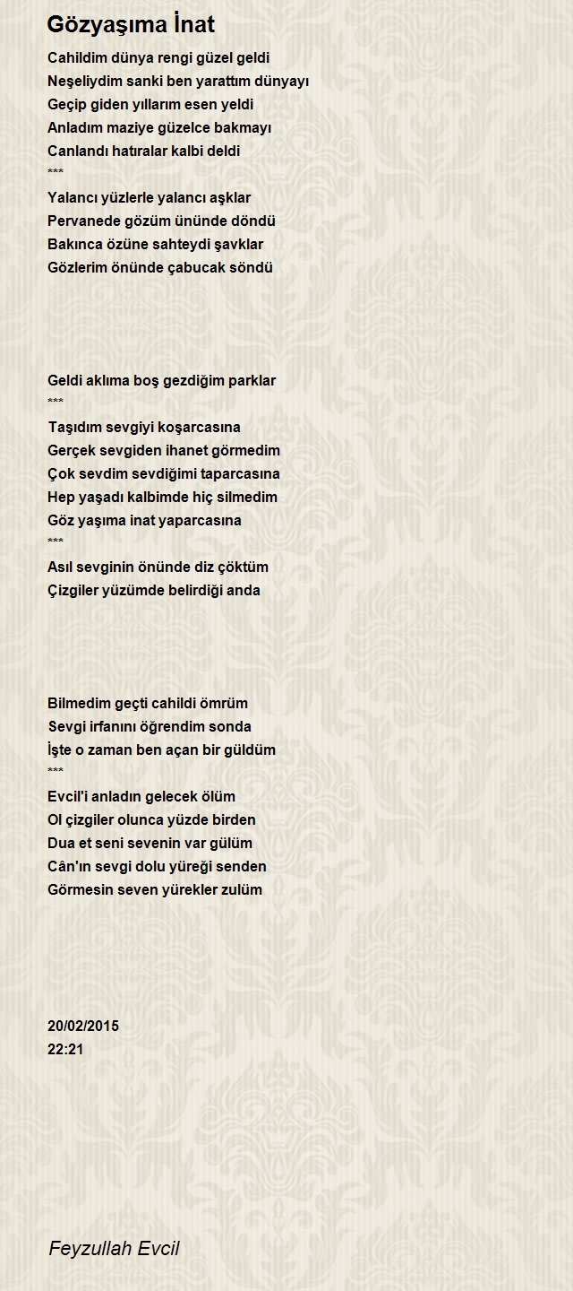 Feyzullah Evcil