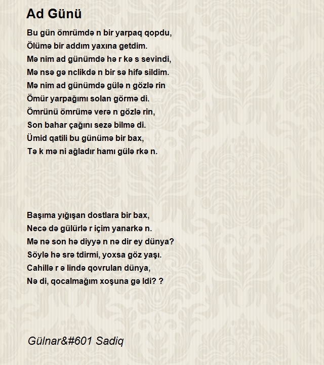 Gülnarə Sadiq