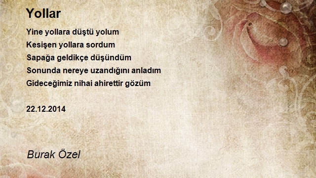 Burak Özel