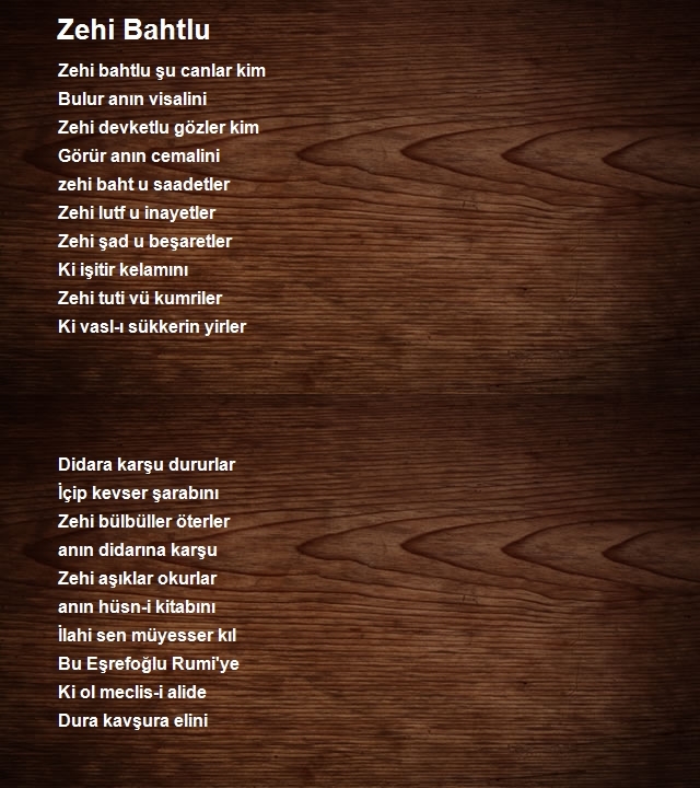 Eşrefoğlu Rumi
