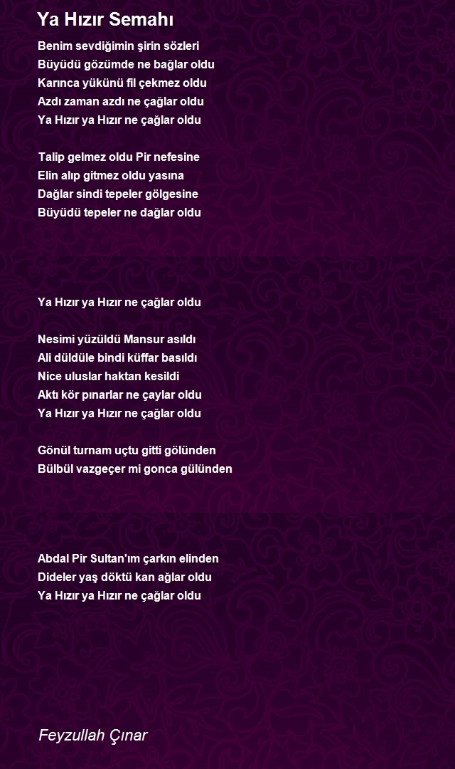 Feyzullah Çınar