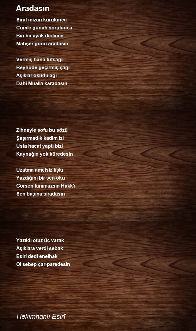 Hekimhanlı Esirî