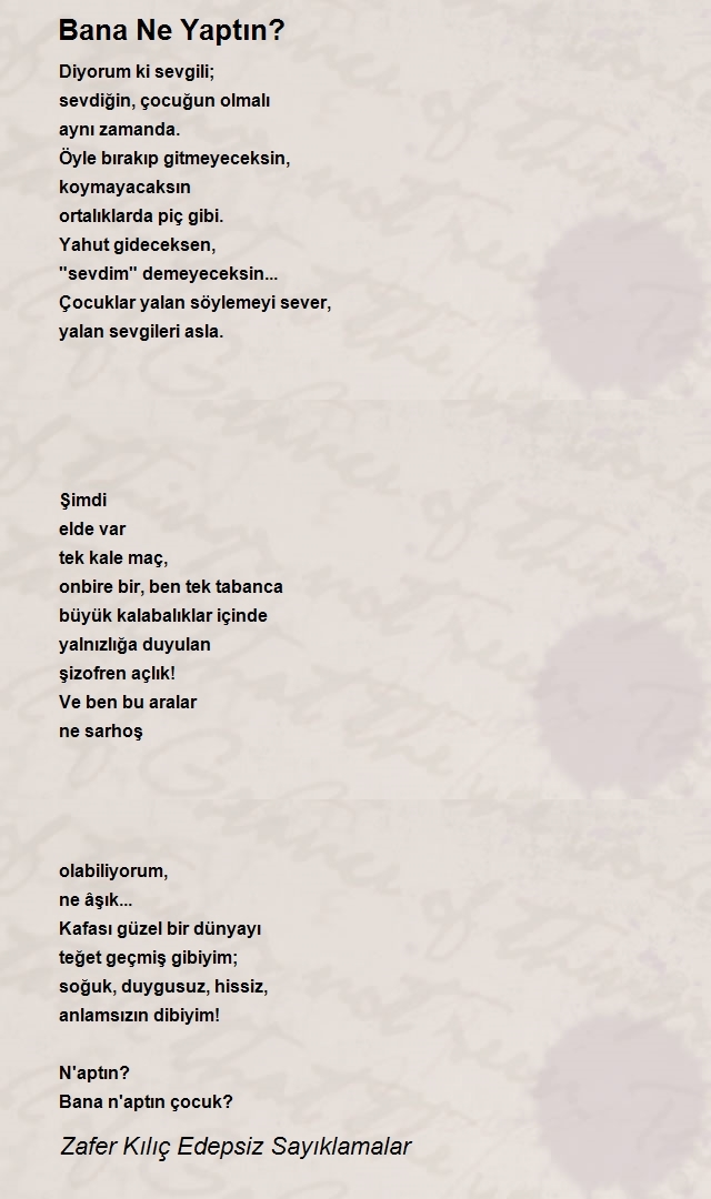 Zafer Kılıç 2