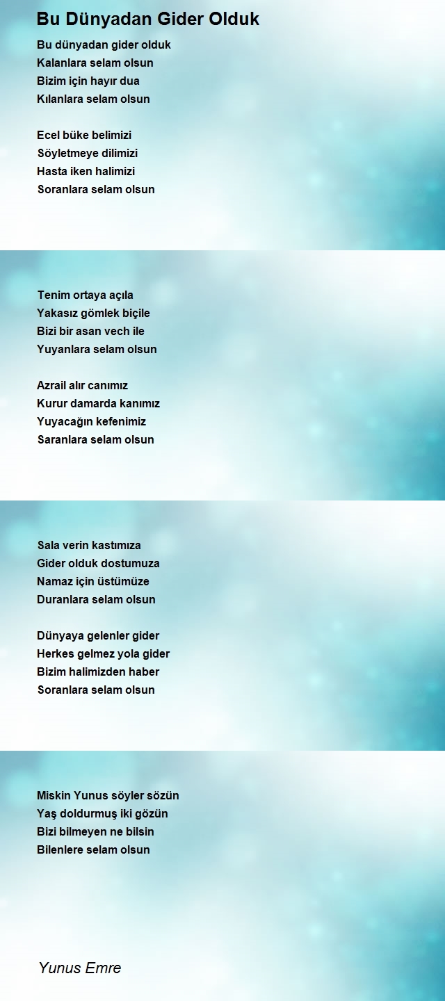 Yunus Emre