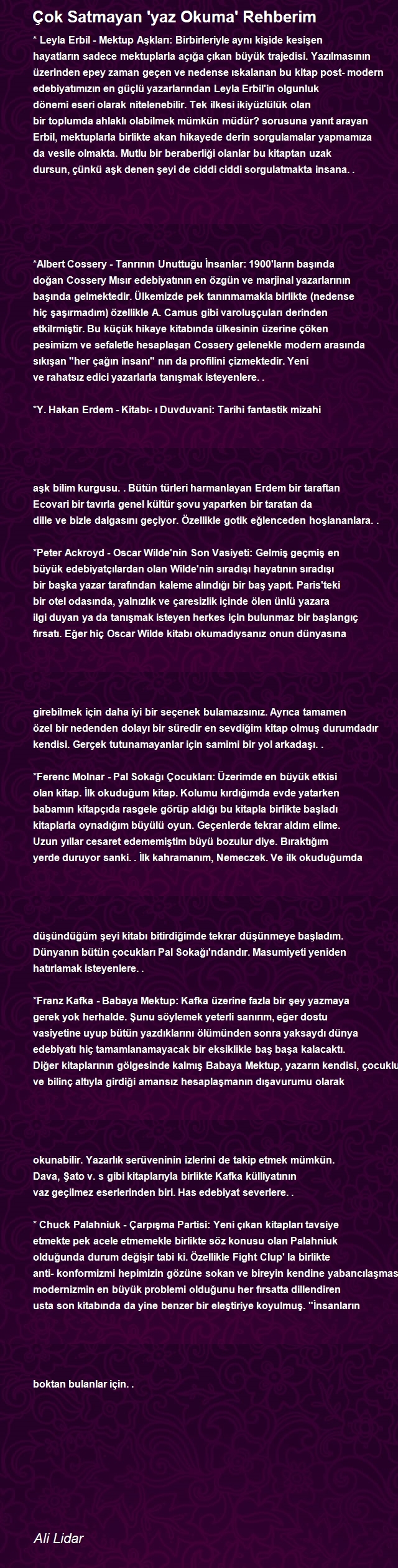 Ali Lidar