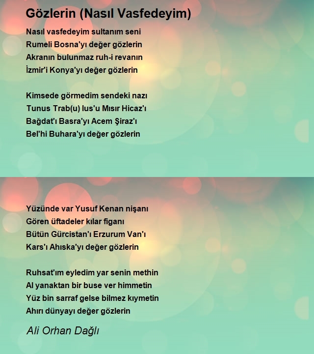 Ali Orhan Dağlı