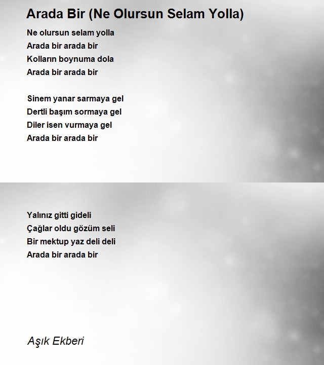 Aşık Ekberi