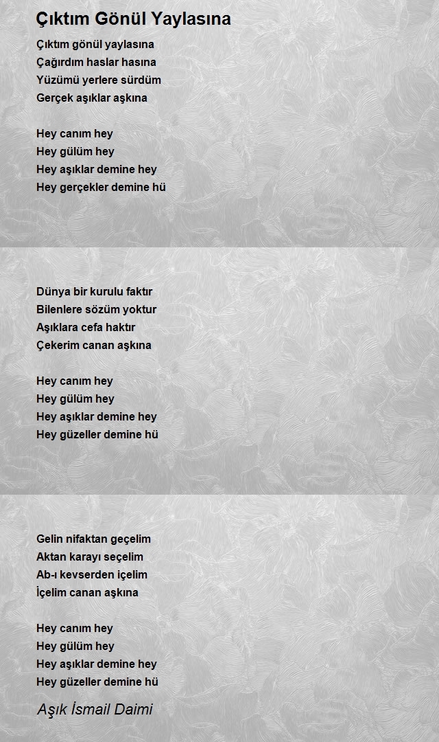 Aşık İsmail Daimi
