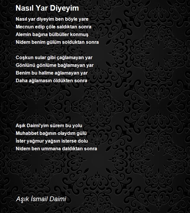 Aşık İsmail Daimi