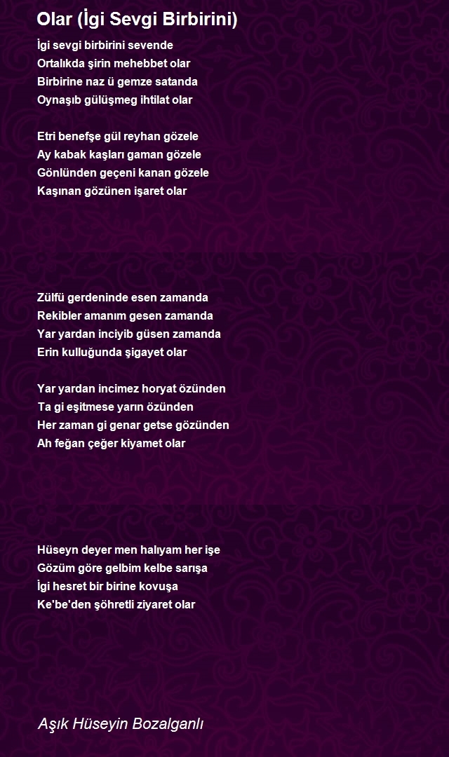 Aşık Hüseyin Bozalganlı