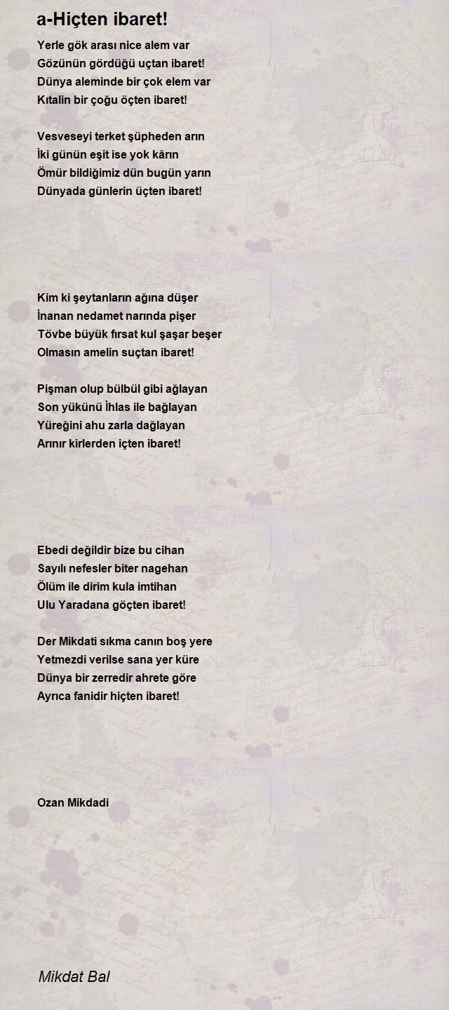 Mikdat Bal