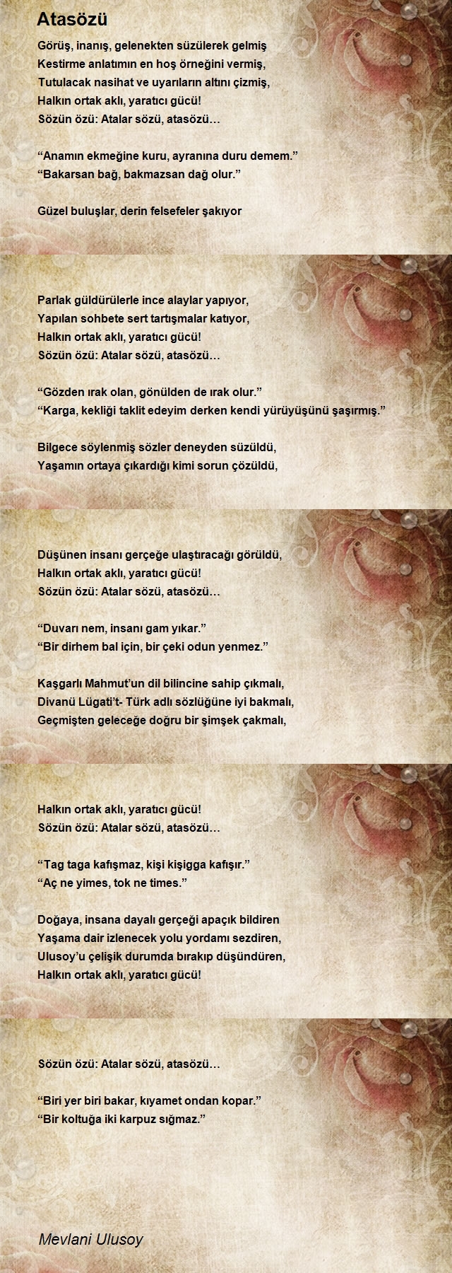 Mevlani Ulusoy