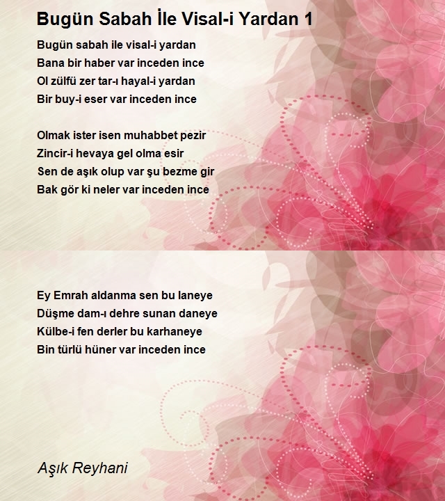 Aşık Reyhani