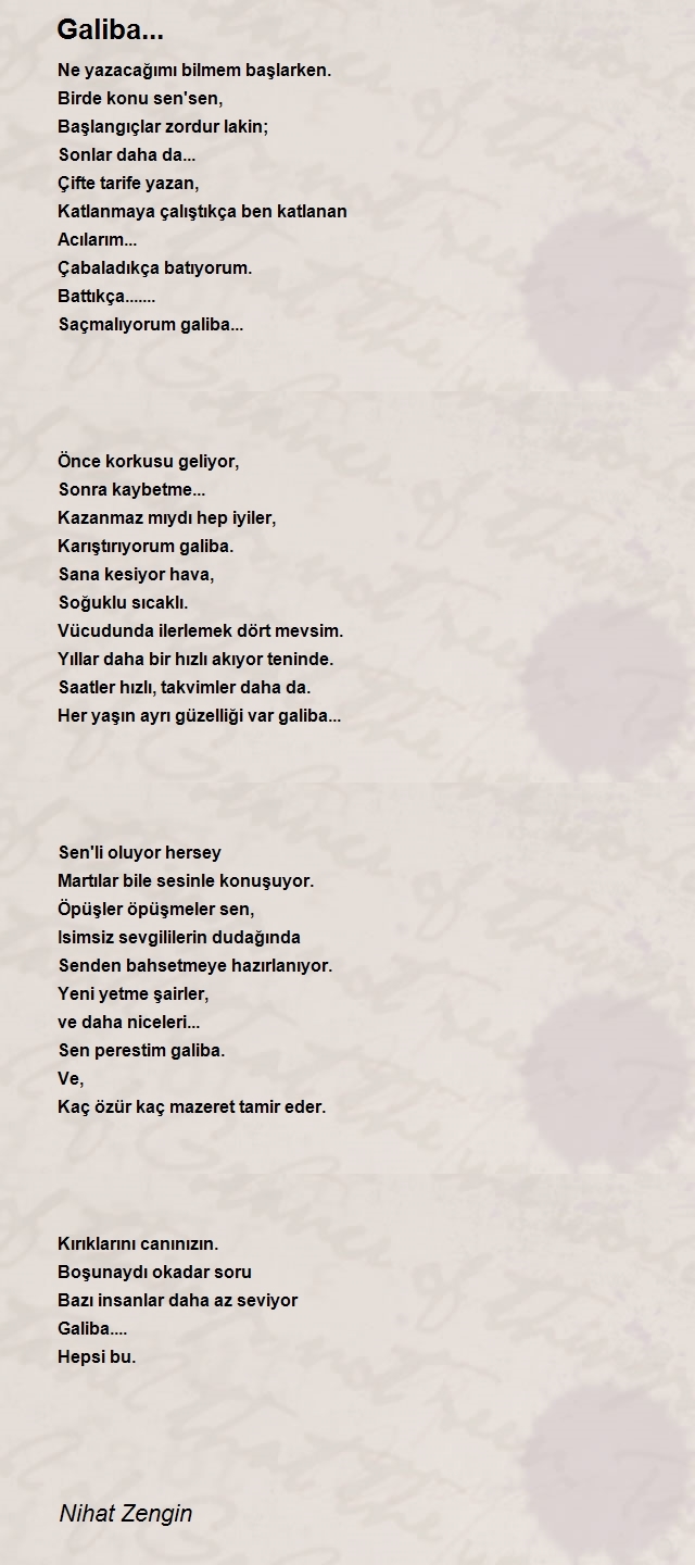 Nihat Zengin