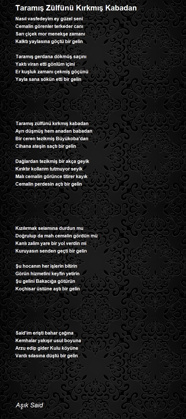 Aşık Said