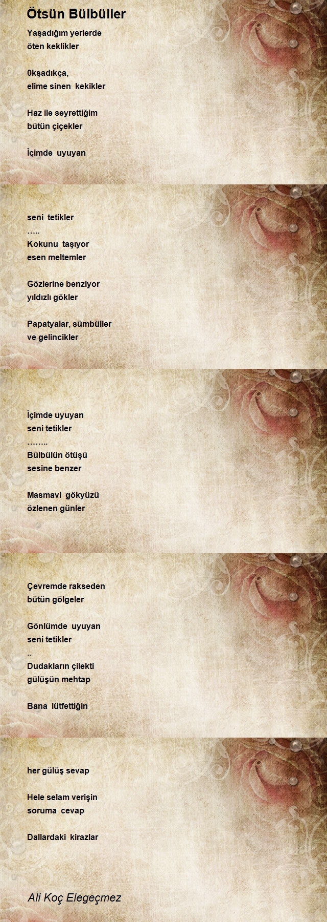 Ali Koç Elegeçmez