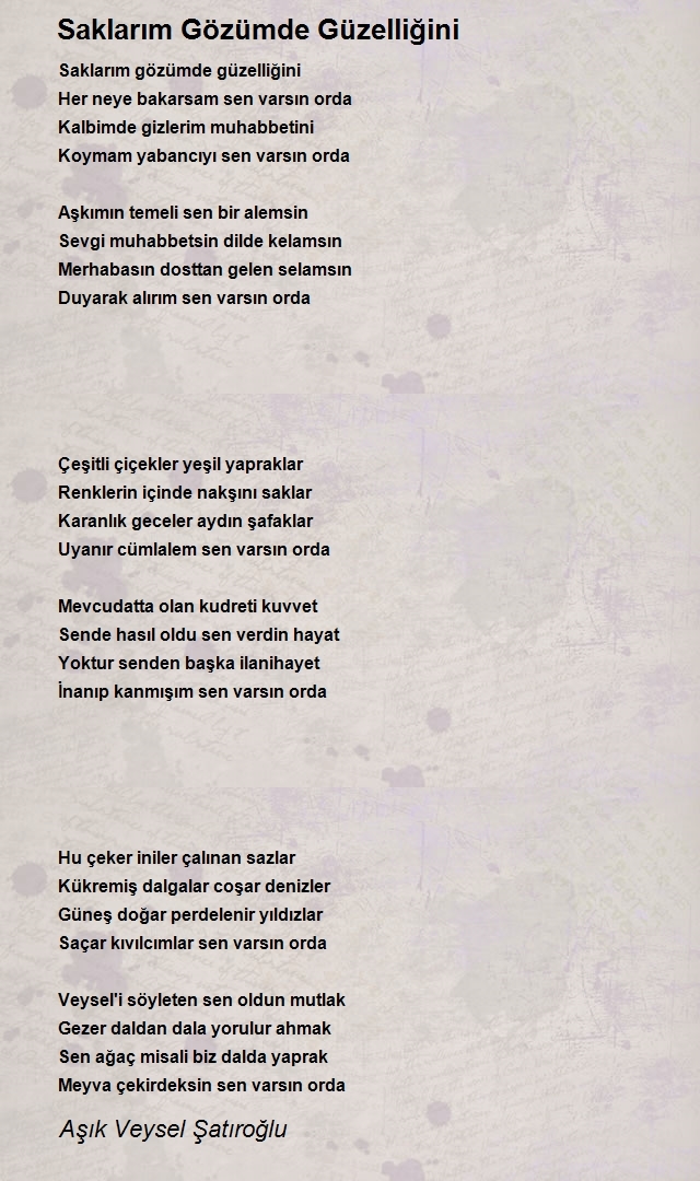 Aşık Veysel Şatıroğlu