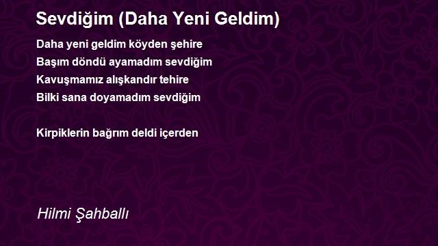 Hilmi Şahballı