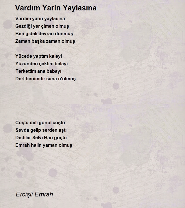 Ercişli Emrah