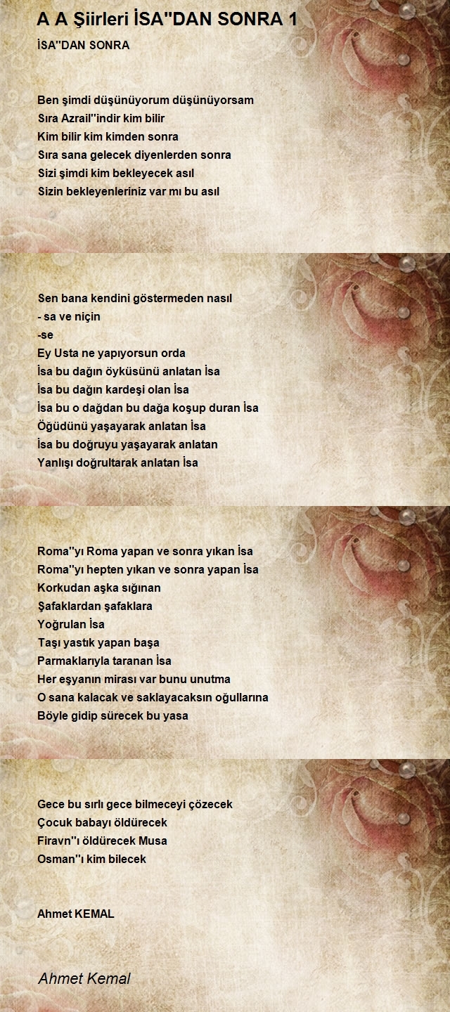 Ahmet Kemal