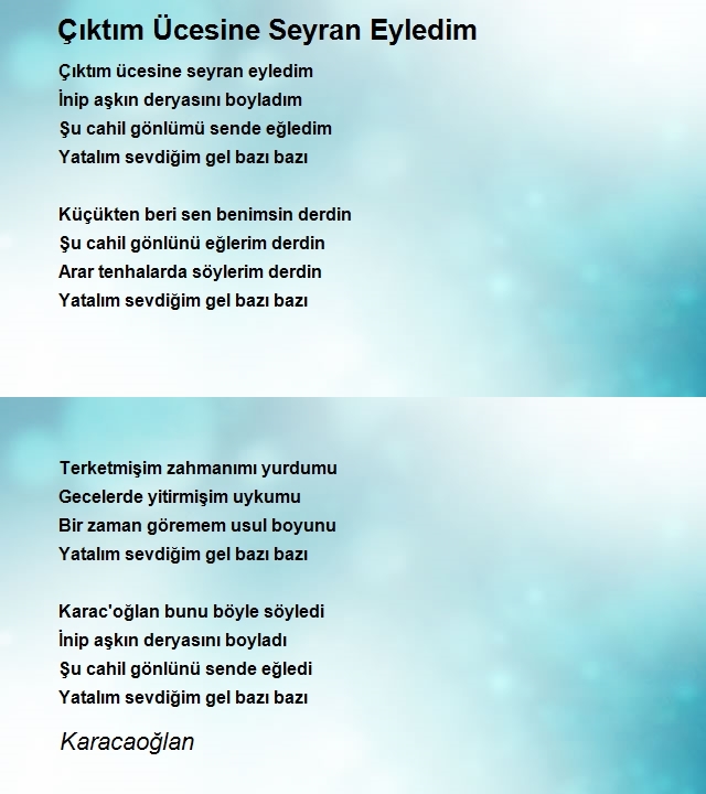 Karacaoğlan