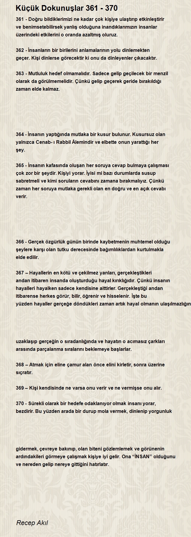Recep Akıl