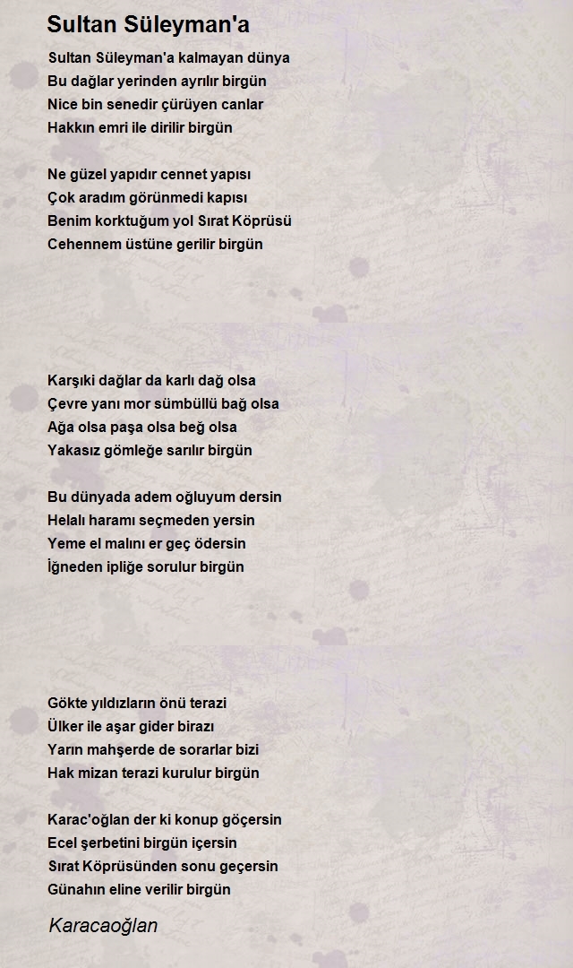 Karacaoğlan