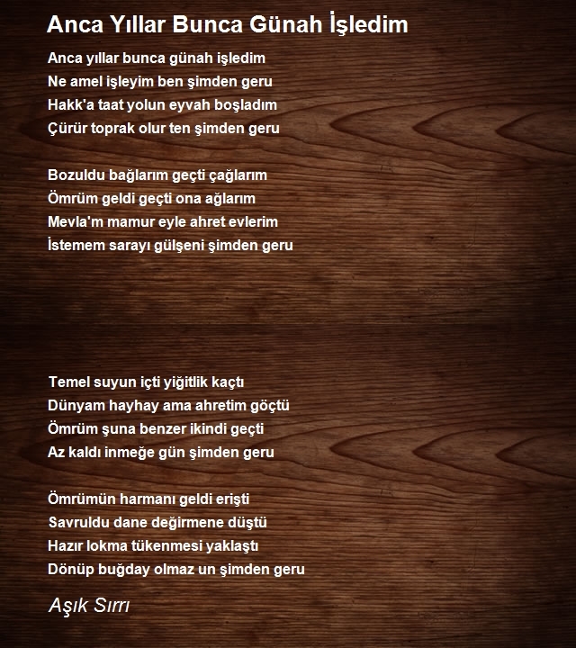 Aşık Sırrı
