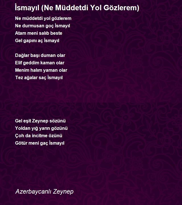 Azerbaycanlı Zeynep